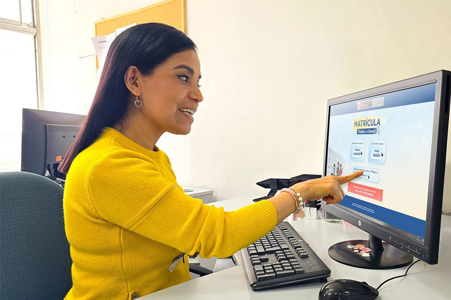 Matrícula digital será en Lima y 5 regiones desde el 19 de enero